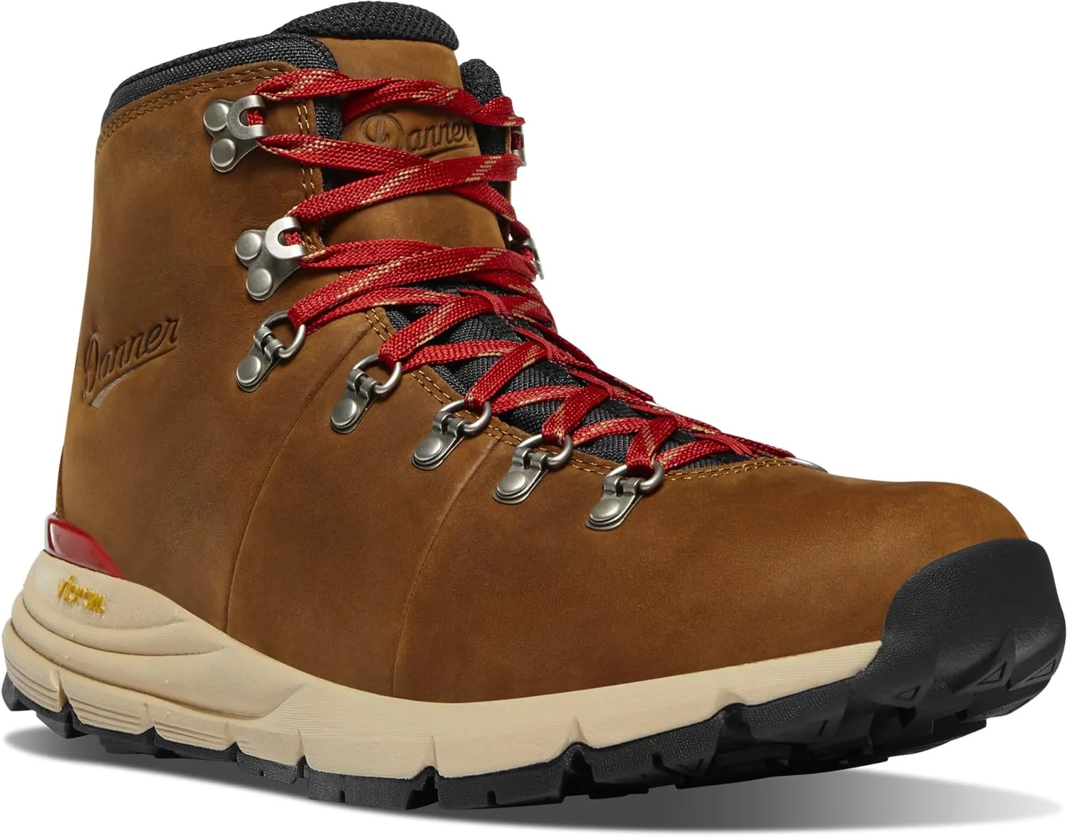 Danner Mountain 600 Leaf Gore-Tex Waterproof Hiking Boots for Men Made with Full-Grain Leather, with Breathable Gore-Tex Barrier and Traction Outsole