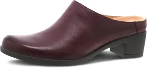 Dansko Carrie Slip-On Mule for Women - Premium Leather and Rubber Outsole for Long-Lasting Wear Natural Arch and Memory Foam Footbed for Added Support