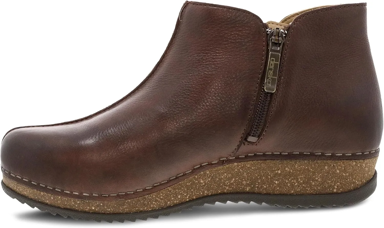 Dansko Makara Ankle Boot - Dual-Density Cork/EVA Midsole and Lightweight Rubber Outsole Provide Durable and Comfortable Ride on Patented Stapled Construction