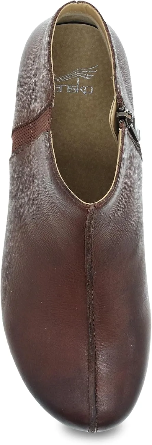 Dansko Makara Ankle Boot - Dual-Density Cork/EVA Midsole and Lightweight Rubber Outsole Provide Durable and Comfortable Ride on Patented Stapled Construction