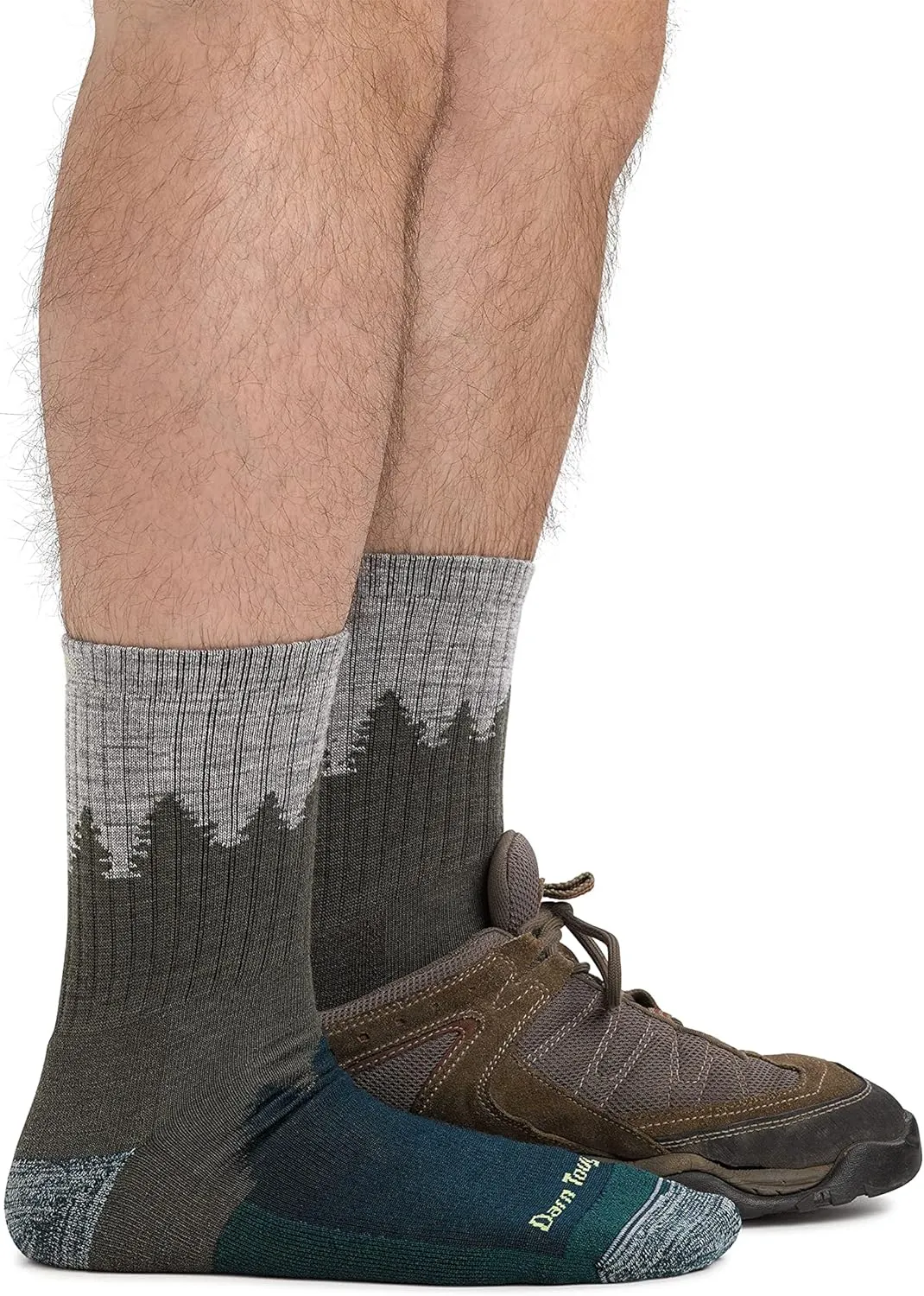 Darn Tough Men's Number 2 Micro Crew Midweight with Cushion Sock (Style 1974)