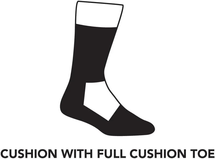 Darn Tough Men's Steely Boot Midweight with Full Cushion Toe Box Work Sock (Style 2006) -