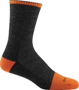 Darn Tough Vermont Men's Merino Wool Steely Micro Crew Cushion w/Extra Cushion Toe Socks