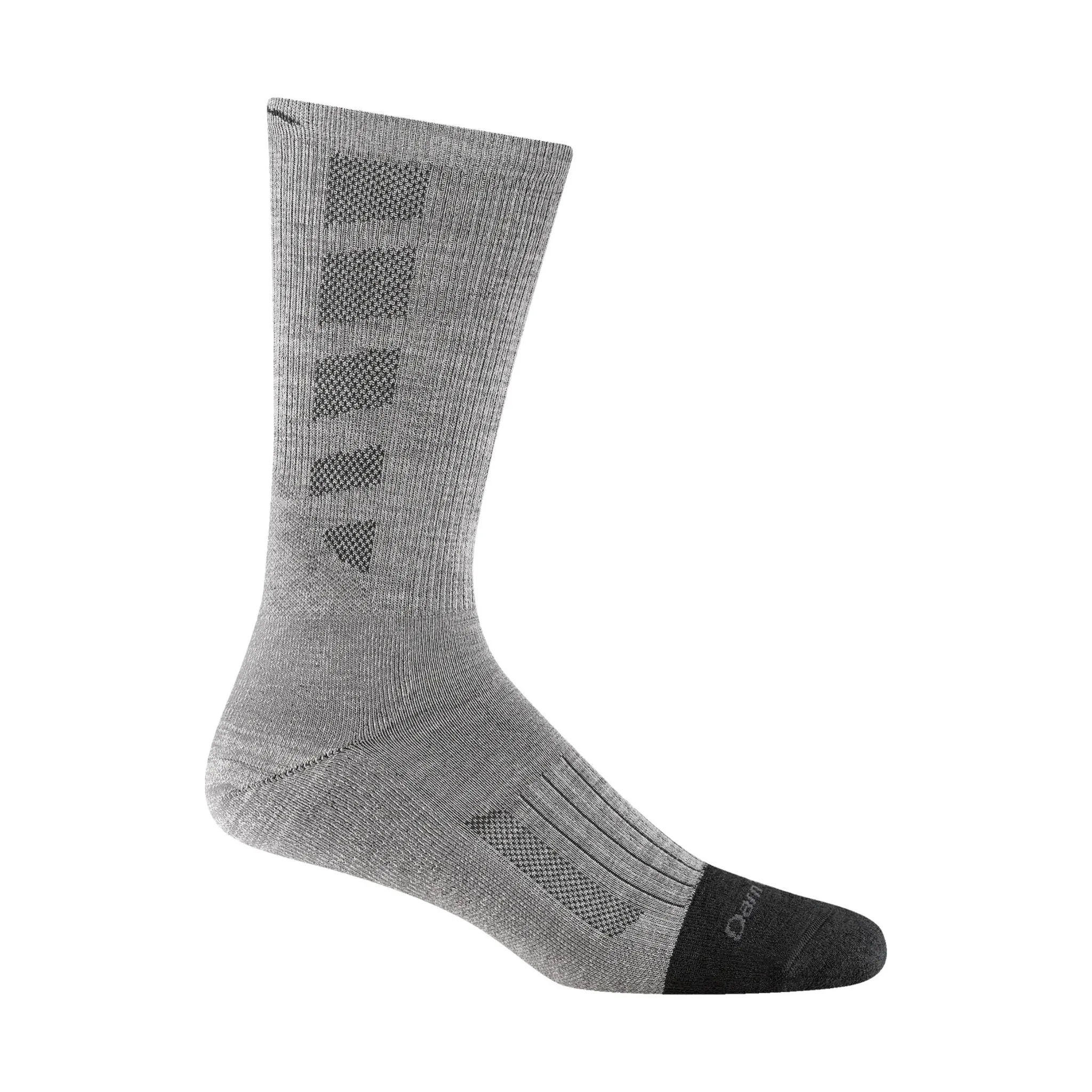 Darn Tough Vermont Men's Stanley K Boot Lightweight Work Sock - Ash