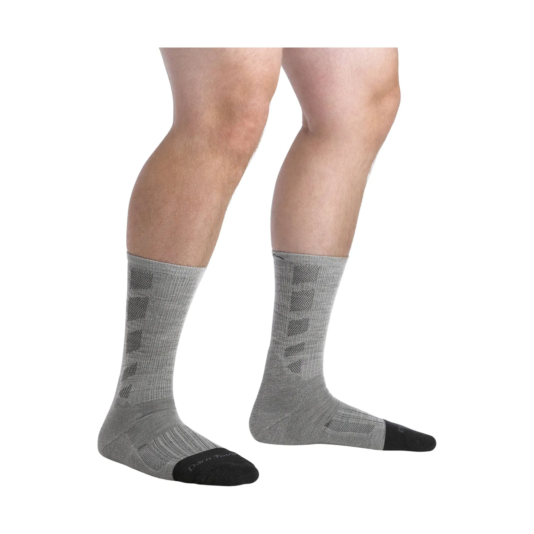 Darn Tough Vermont Men's Stanley K Boot Lightweight Work Sock - Ash