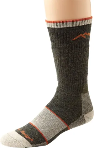 Darn Tough Vermont Merino Wool Boot Socks Full Cushion Olive MD (US 8-9.5)