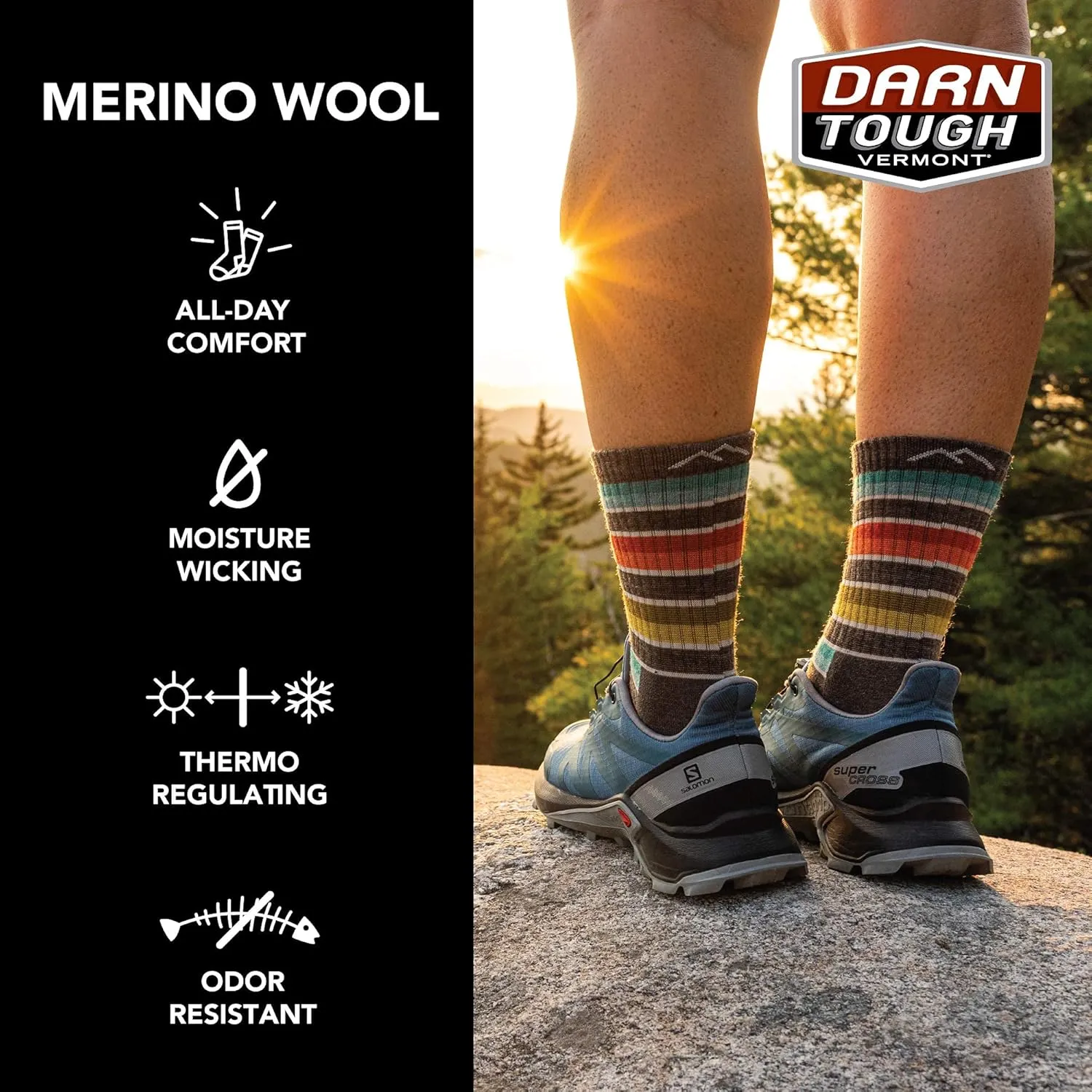 Darn Tough Vermont Nomad Boot Midweight with Full Cushion