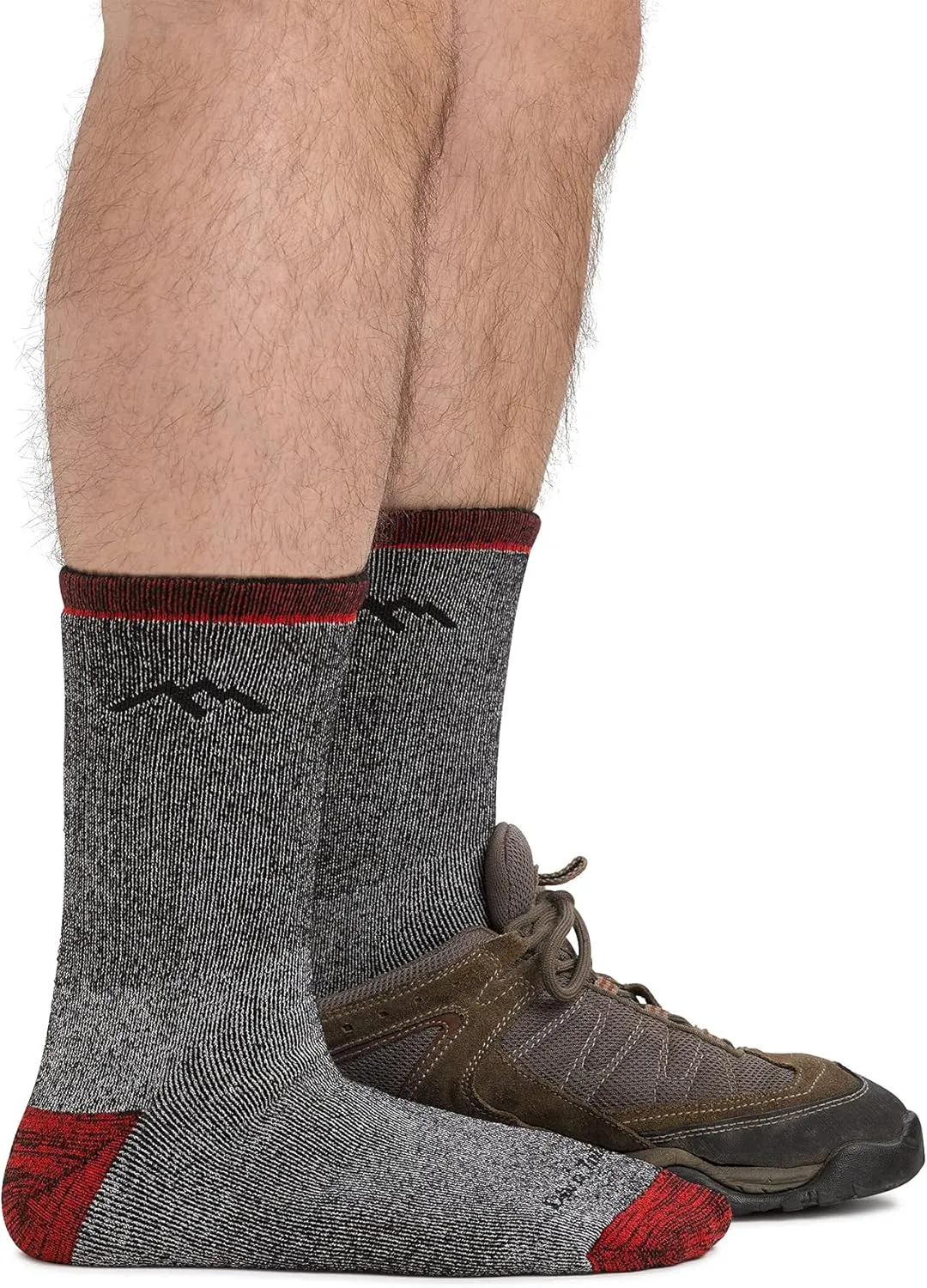 Darn Tough Vermont (Style 1953 Men's Mountaineering Hike/Trek Micro Crew Merino Wool Sock - Heavyweight with Full Cushion