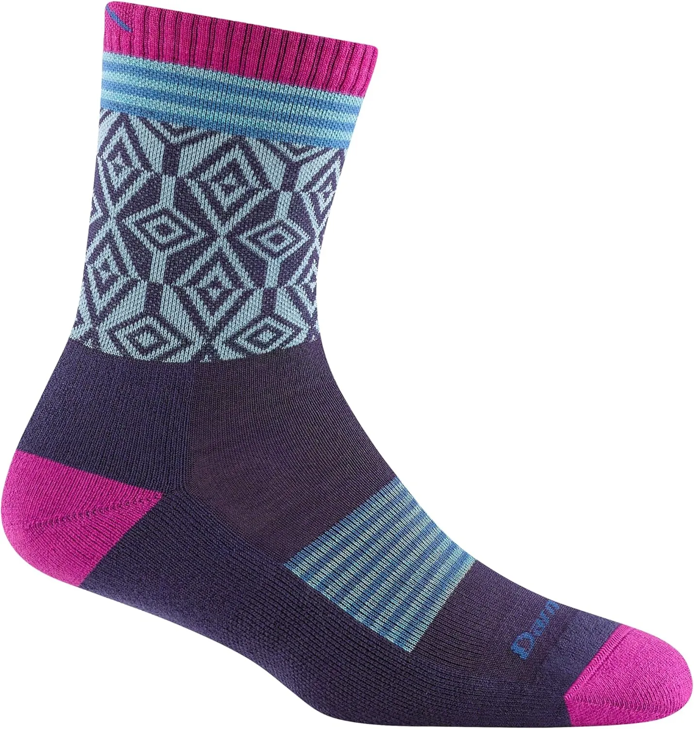 Darn Tough Women's Sobo Micro Crew Lightweight Hiking Sock (Style 1977) -