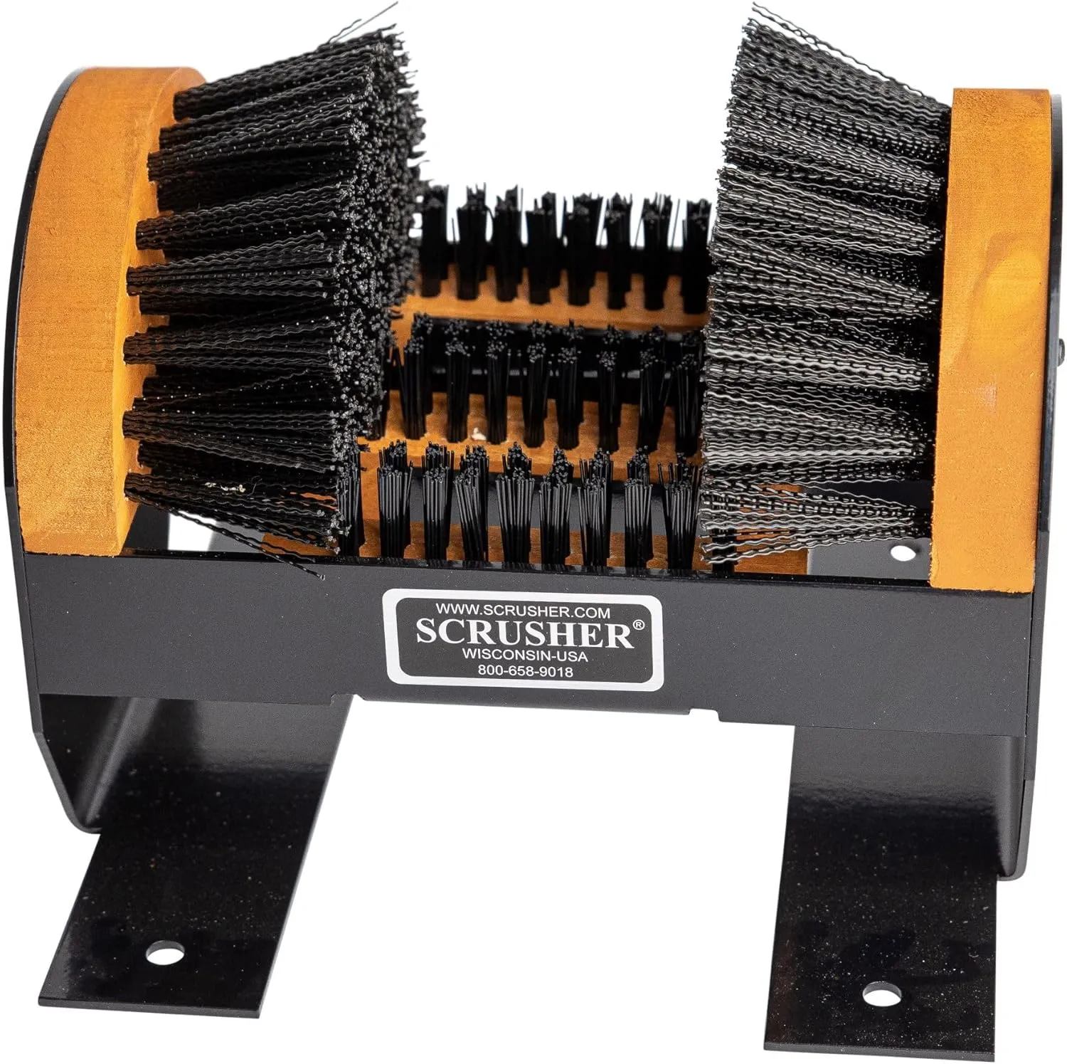 Deluxe Boot Brush & Shoe Cleaner, Weather Resistant Outdoor Heavy-Duty Boot Cleaner for Cleaning Mud, Slush, and Snow from Footwear – Made in The USA