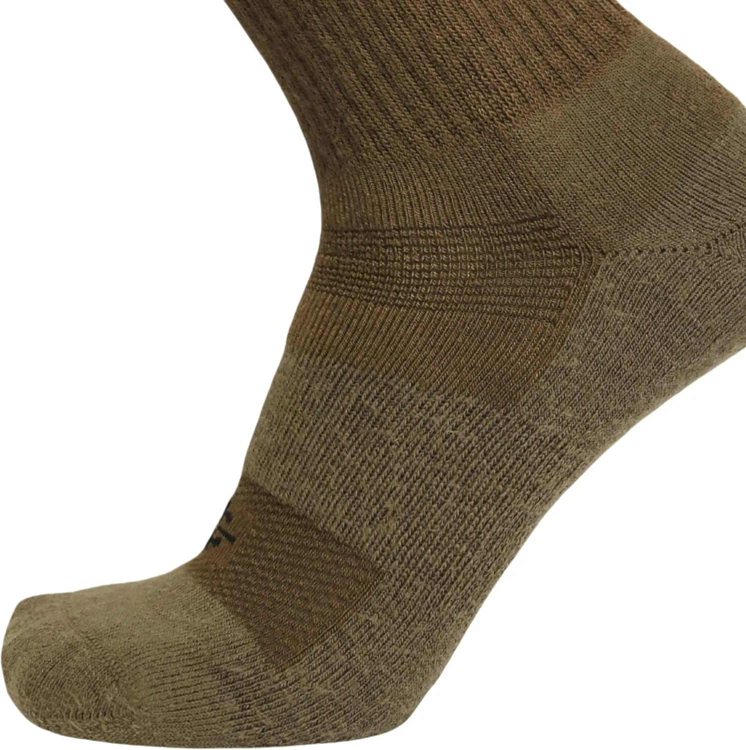 Desert Boot Socks for Men - Long Military Boot Sock - Thick Wool Mens Work Sock