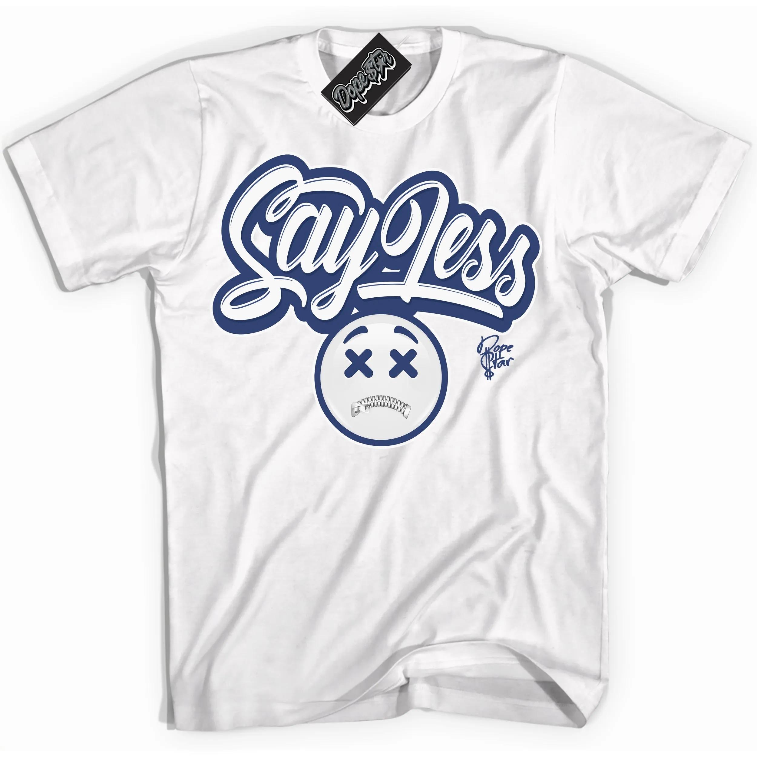 Diffused Blue 11s Sneaker Shirt Say Less Graphic