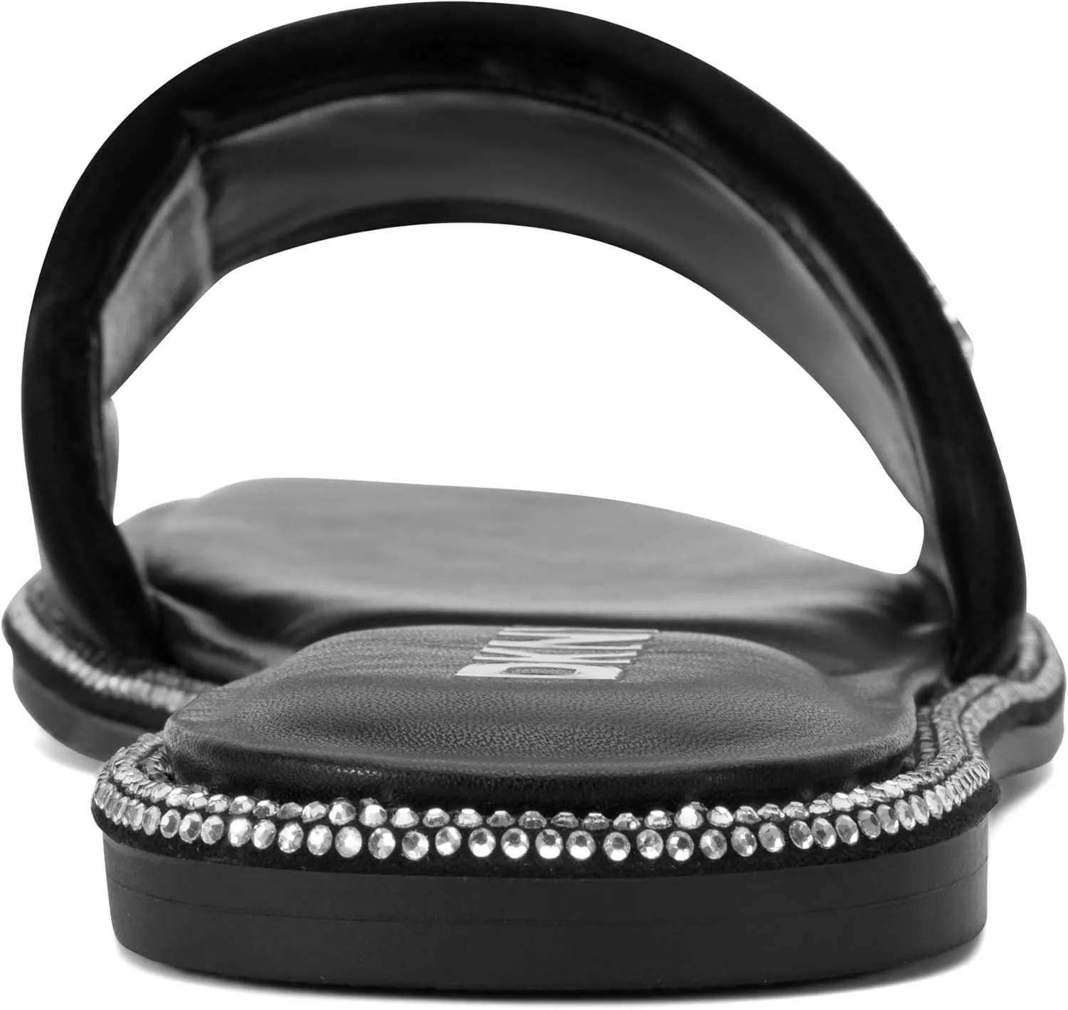 DKNY Women's Bavant Studded Flat Slide Sandal