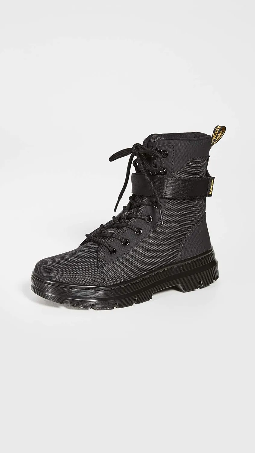 Dr. Martens Unisex 101 6 Eye Boot, Black Nappa, 9 Women 8 Men US