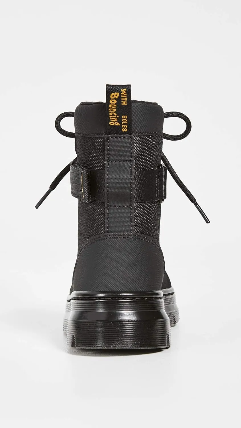 Dr. Martens Unisex 101 6 Eye Boot, Black Nappa, 9 Women 8 Men US