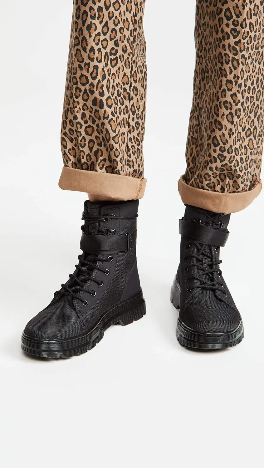 Dr. Martens Unisex 101 6 Eye Boot, Black Nappa, 9 Women 8 Men US