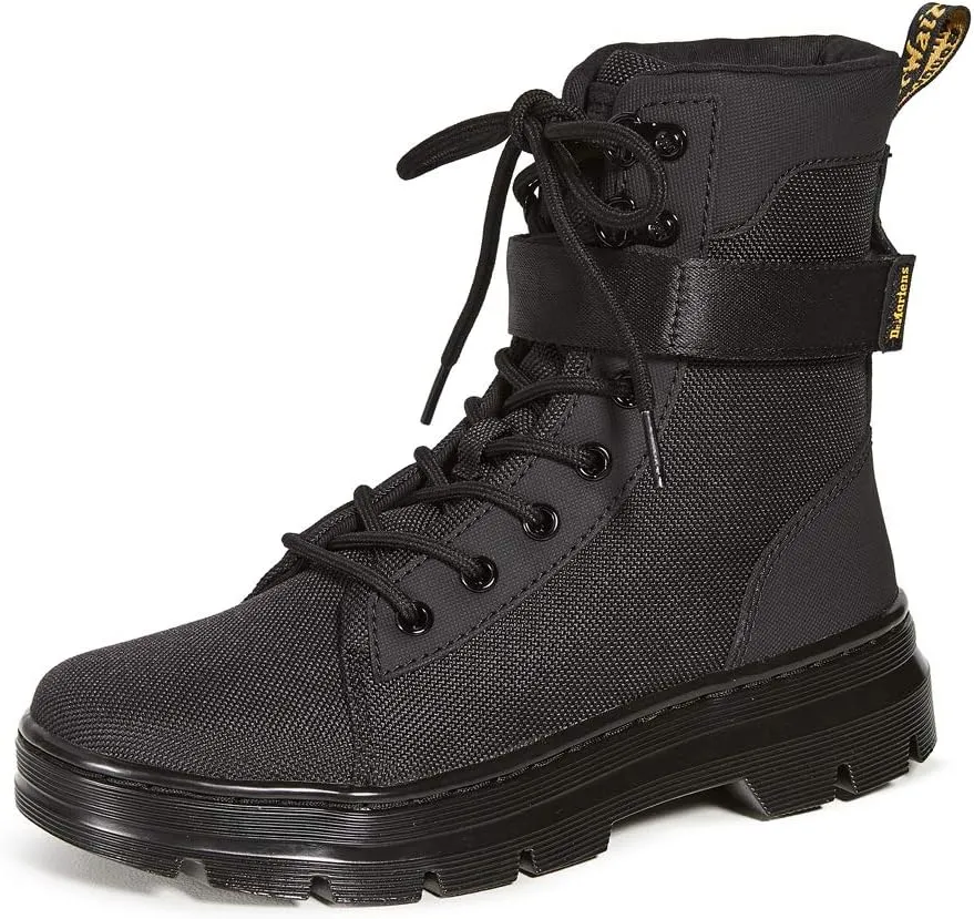 Dr. Martens Unisex 101 6 Eye Boot, Black Nappa, 9 Women 8 Men US