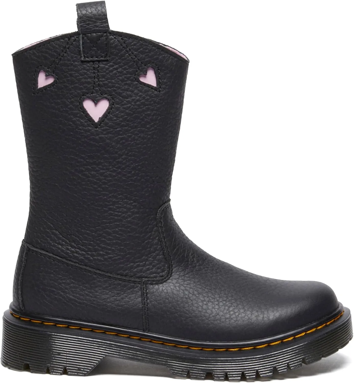 Dr. Martens Unisex-Child Bex Heart P-o Boot Junior (Little Big Kid) Fashion