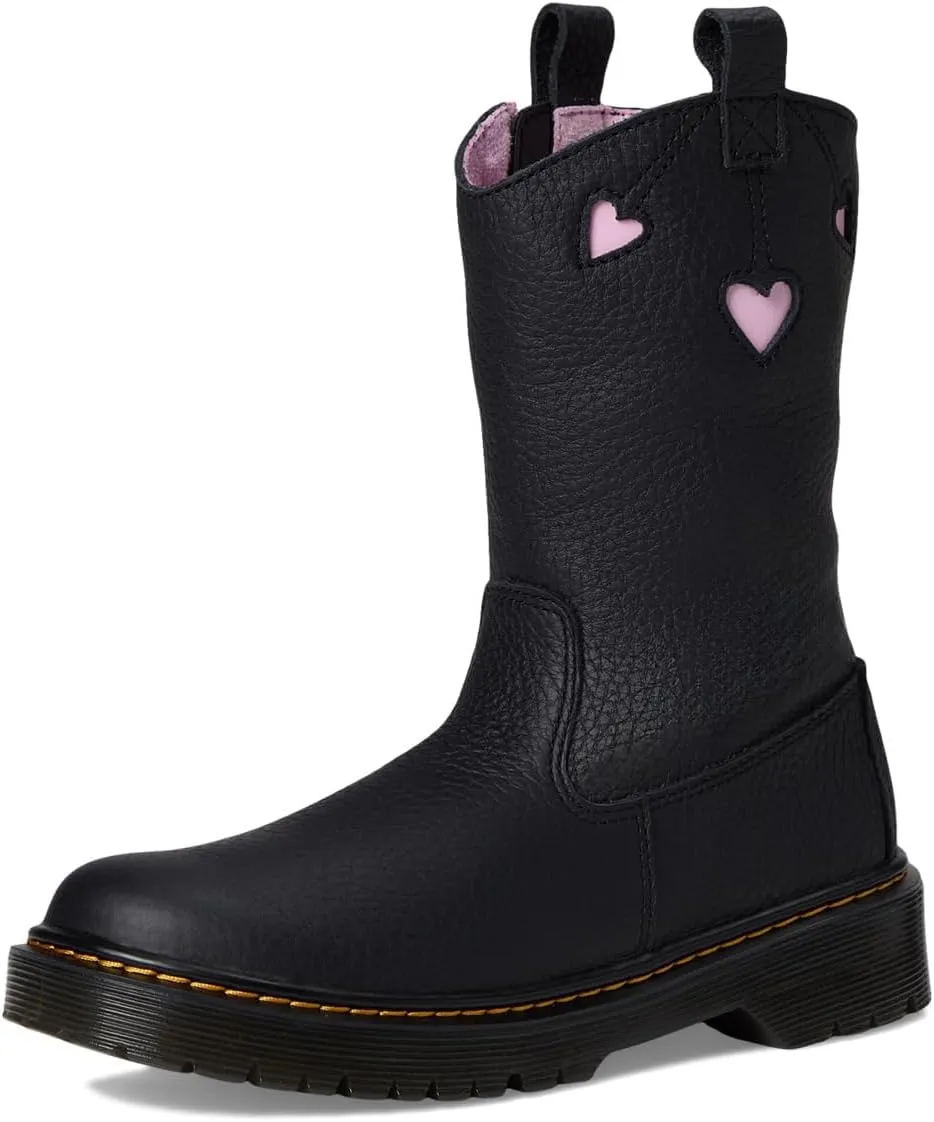 Dr. Martens Unisex-Child Bex Heart P-o Boot Junior (Little Big Kid) Fashion