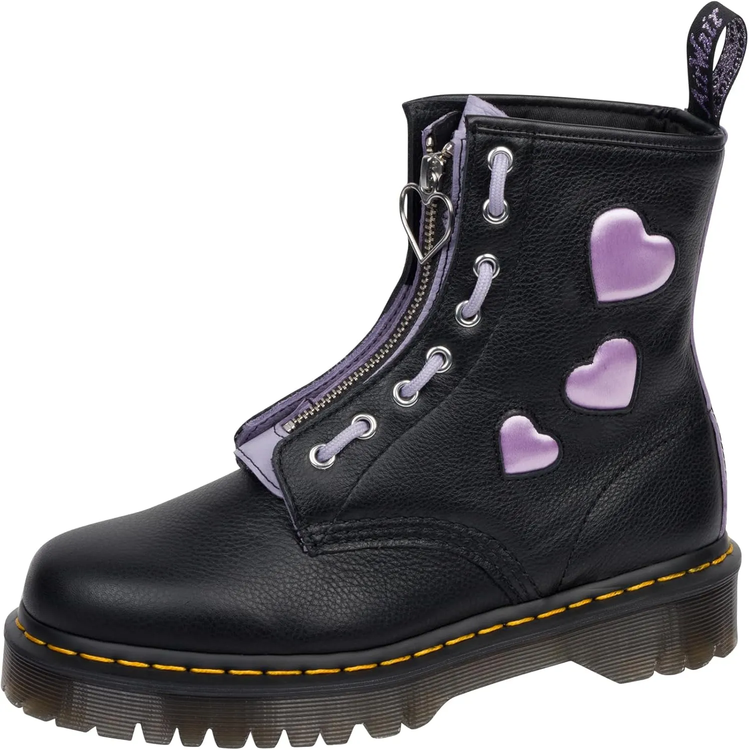 Dr. Martens Women's 1460 Zip Heart Boots