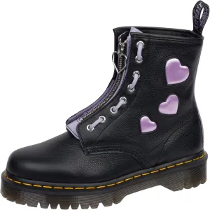 Dr. Martens Women's 1460 Zip Heart Boots
