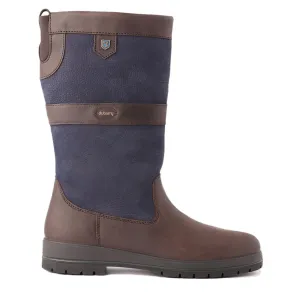 Dubarry Womens Kildare Leather Boot Navy / Brown