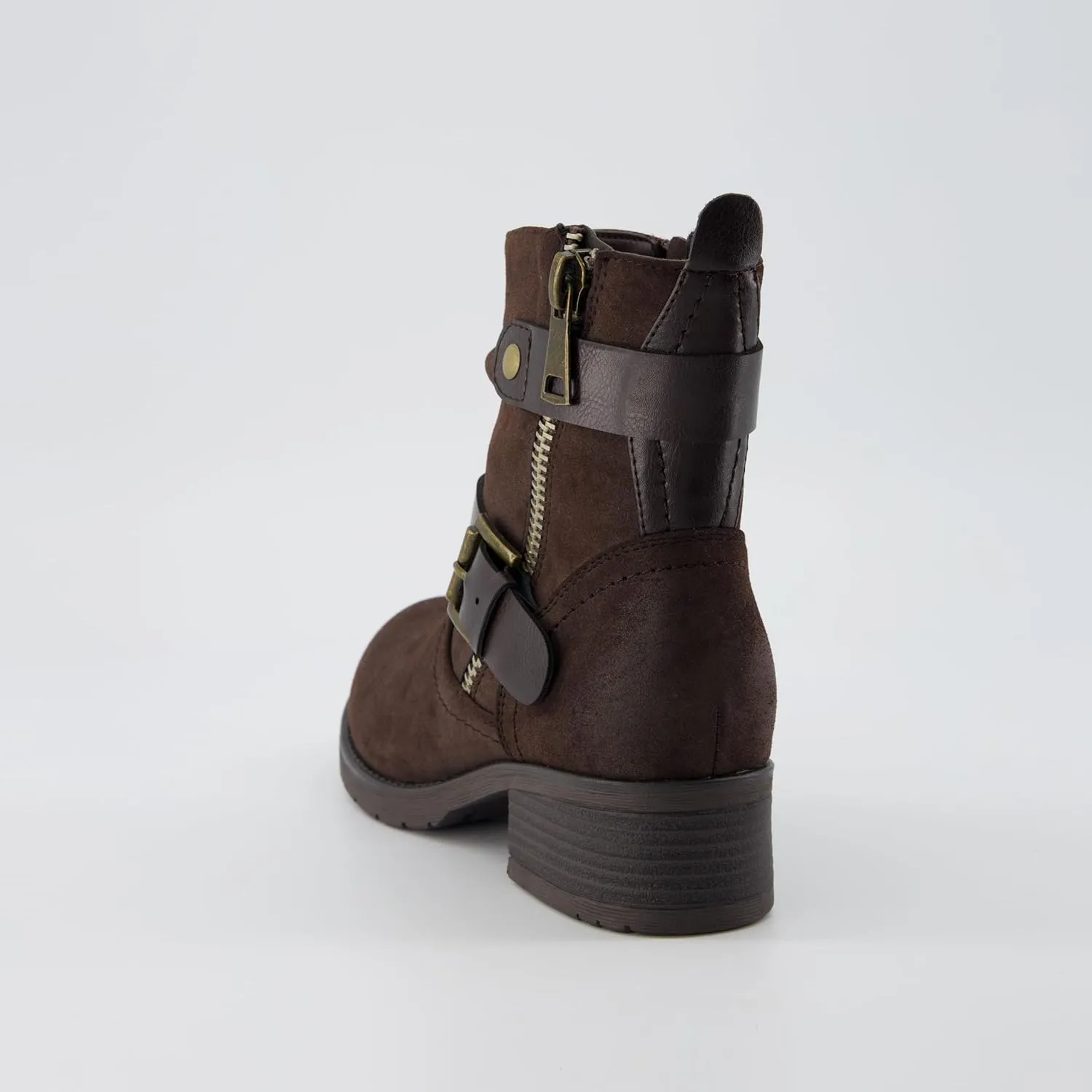 Dunes Women's Max Moto Boot, Wide Widths Available