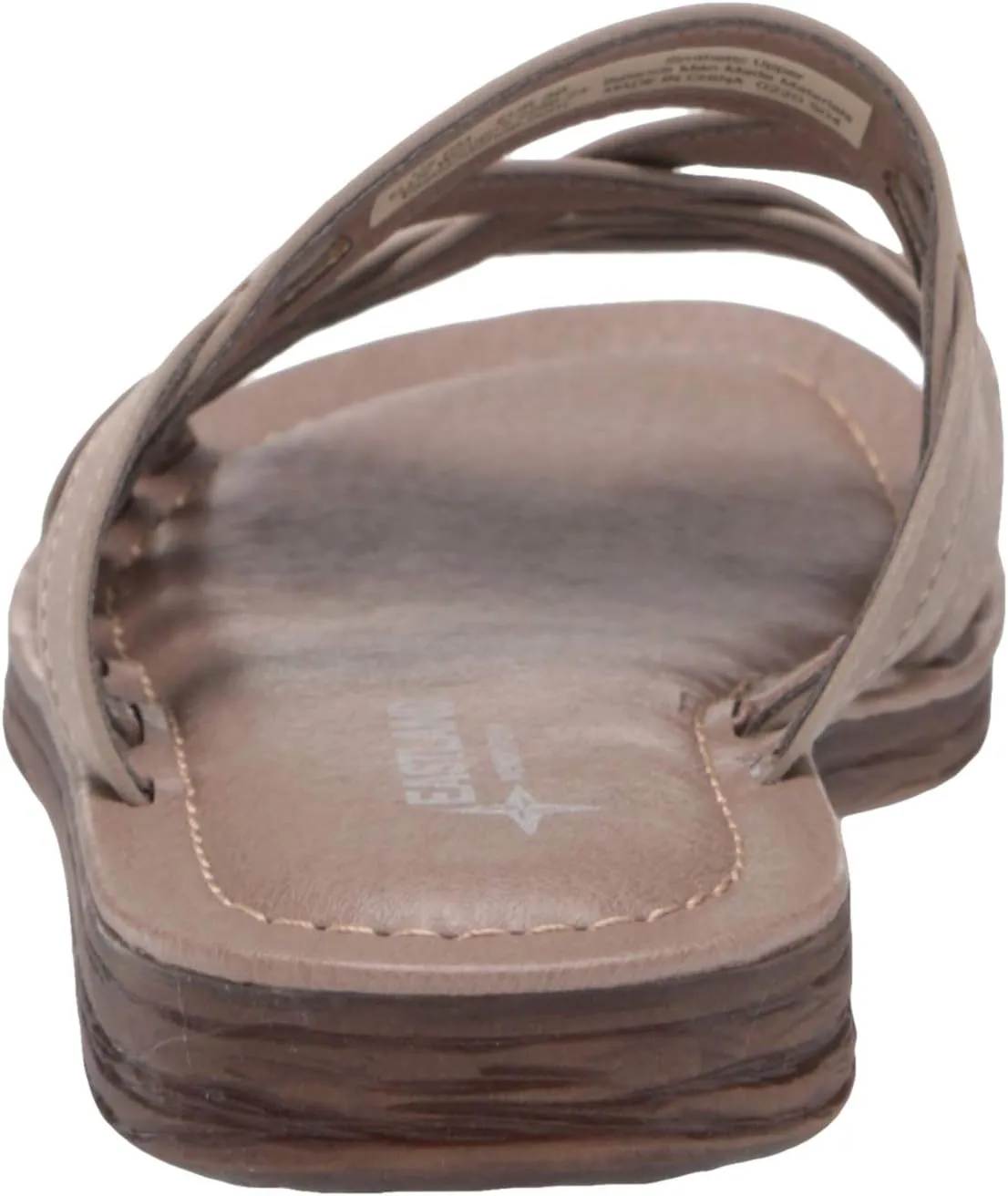 Eastland Women's Woven Slide Flat Sandal