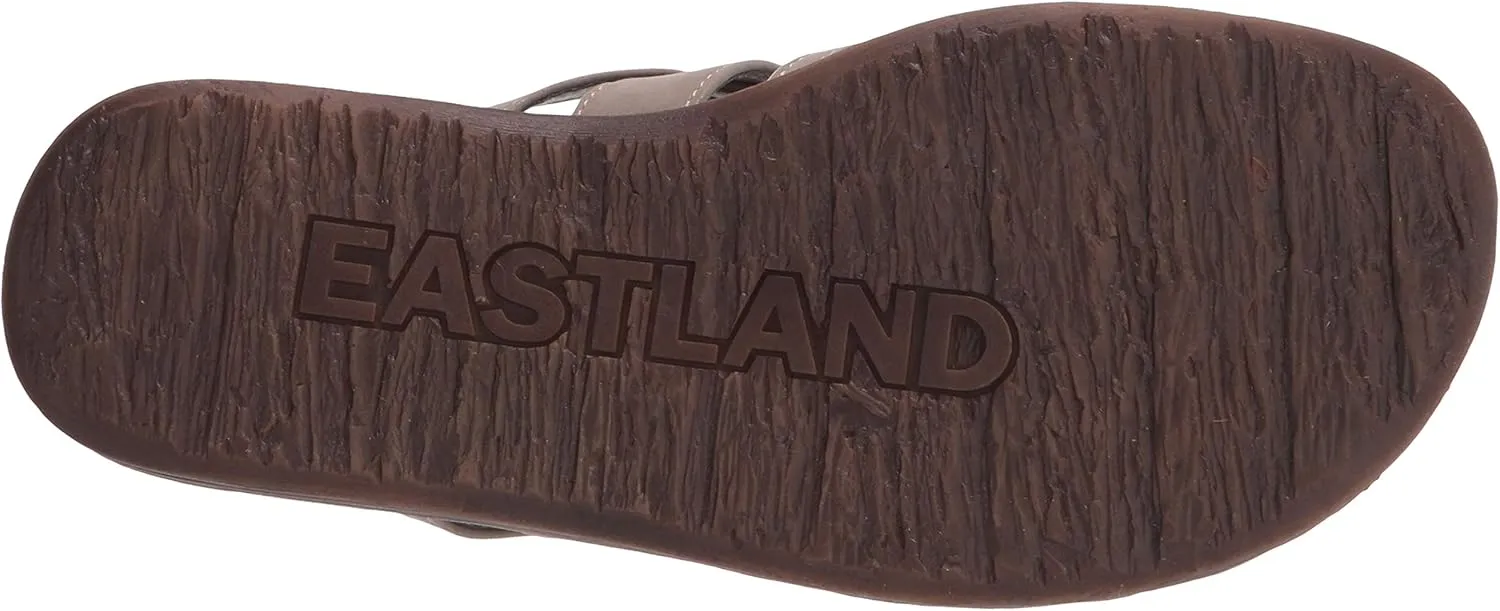 Eastland Women's Woven Slide Flat Sandal