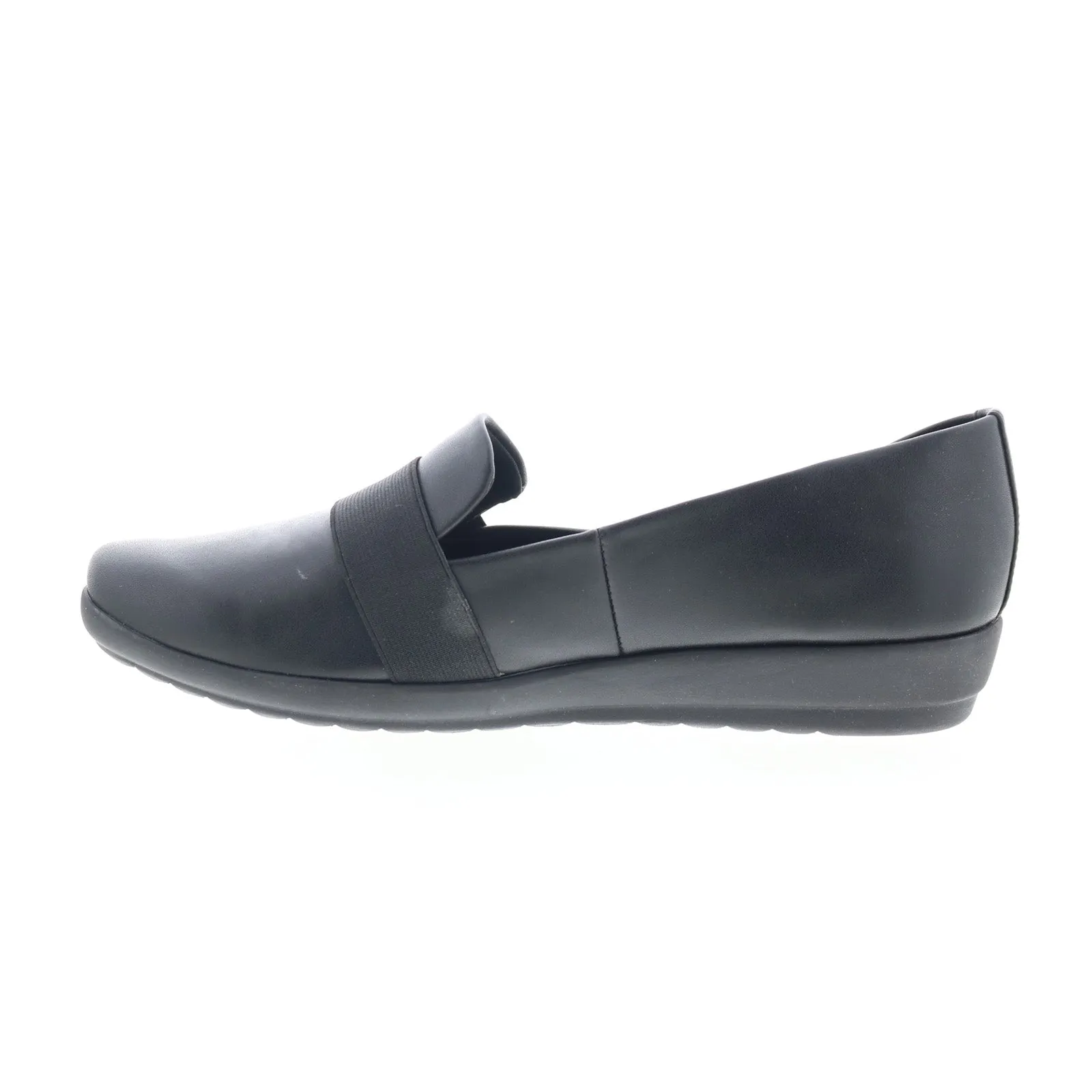 Easy Spirit Audrey 3 SEAUDREY3 Womens Black Synthetic Loafer Flats Shoes