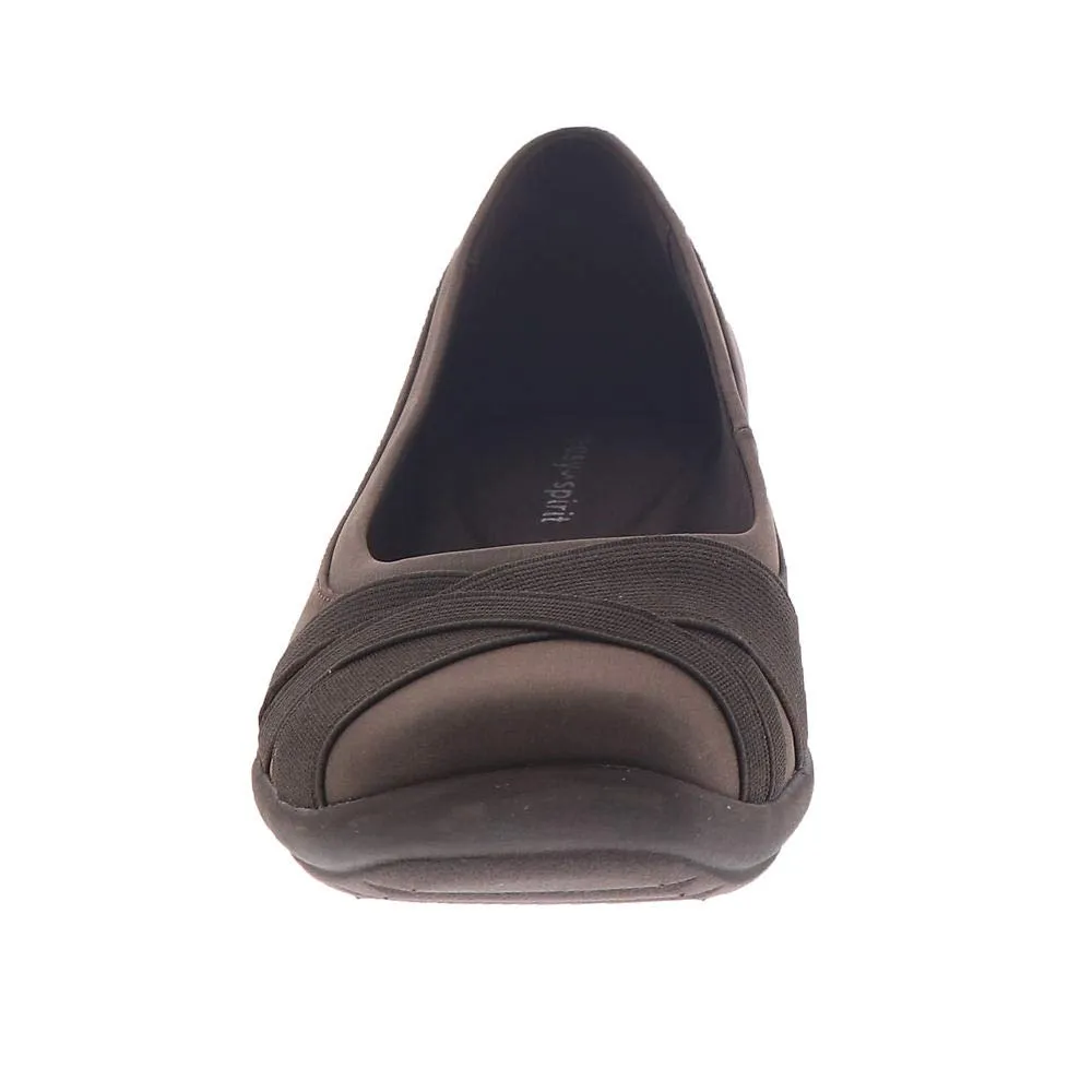 Easy Spirit Women's Acasia Loafer, Brown, 8.5