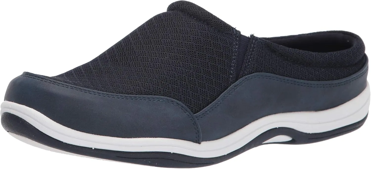 Easy Street Women's Athleisure Shoe Mule, Navy, 6