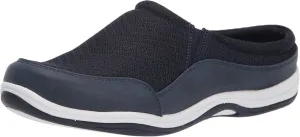 Easy Street Women's Athleisure Shoe Mule, Navy, 6