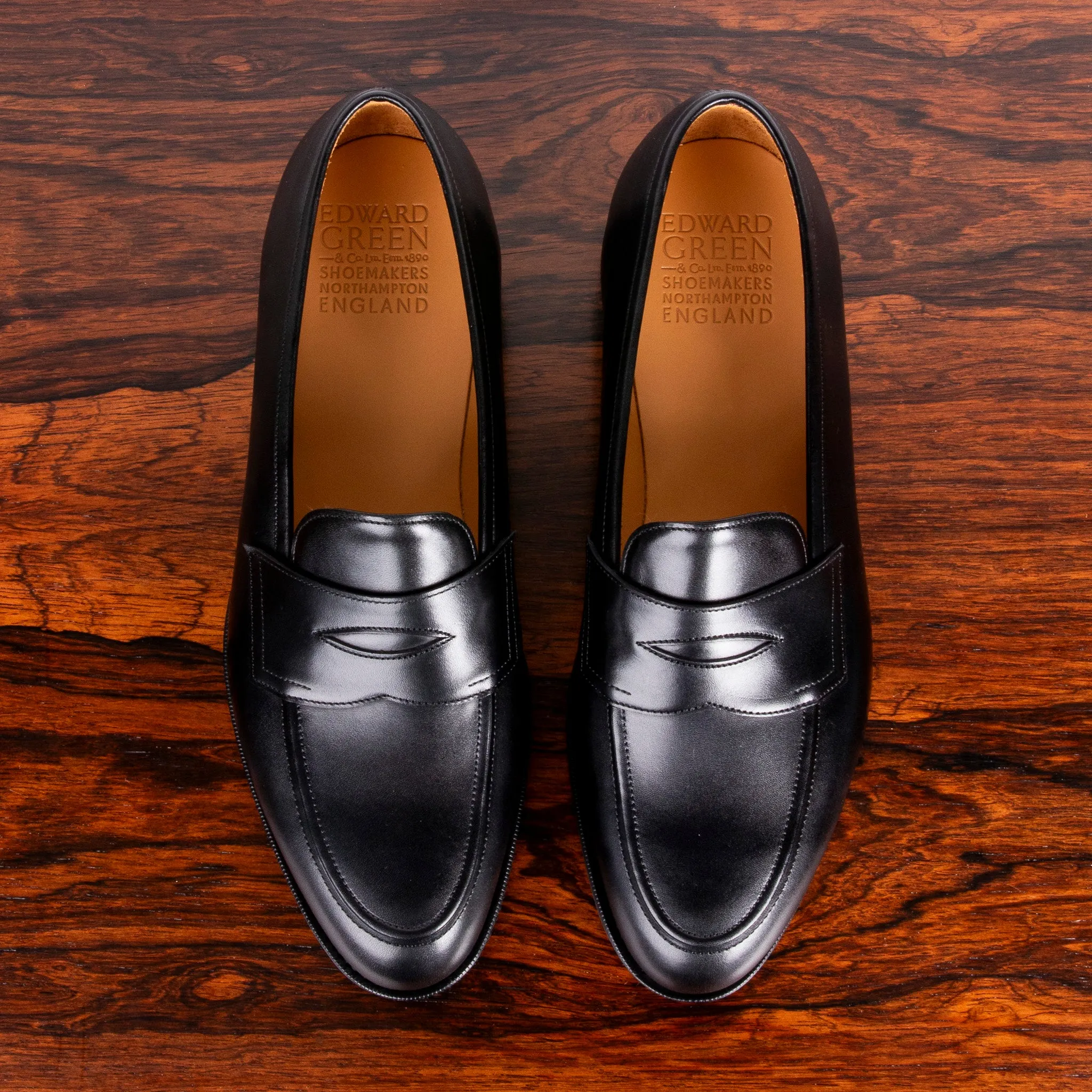 Edward Green Piccadilly in black calf on R1
