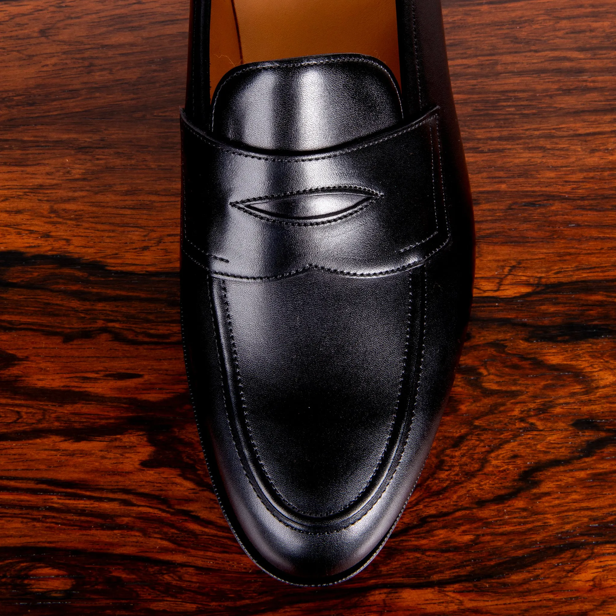 Edward Green Piccadilly in black calf on R1