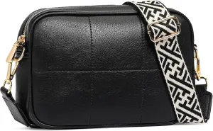 FALAN MULE Crossbody Bags for Women Trendy Soft Leather Hobo Purses Shoulder Handbags With Wide Shoulder Strap