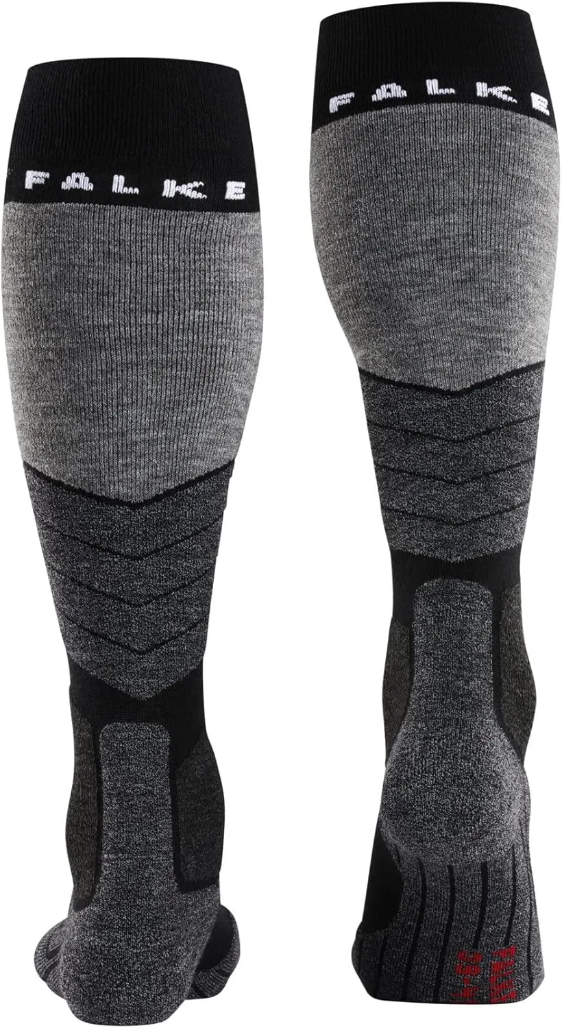 FALKE Men's SK2 Intermediate Ski Socks, Breathable Quick Dry Merino Wool, 1 Pair