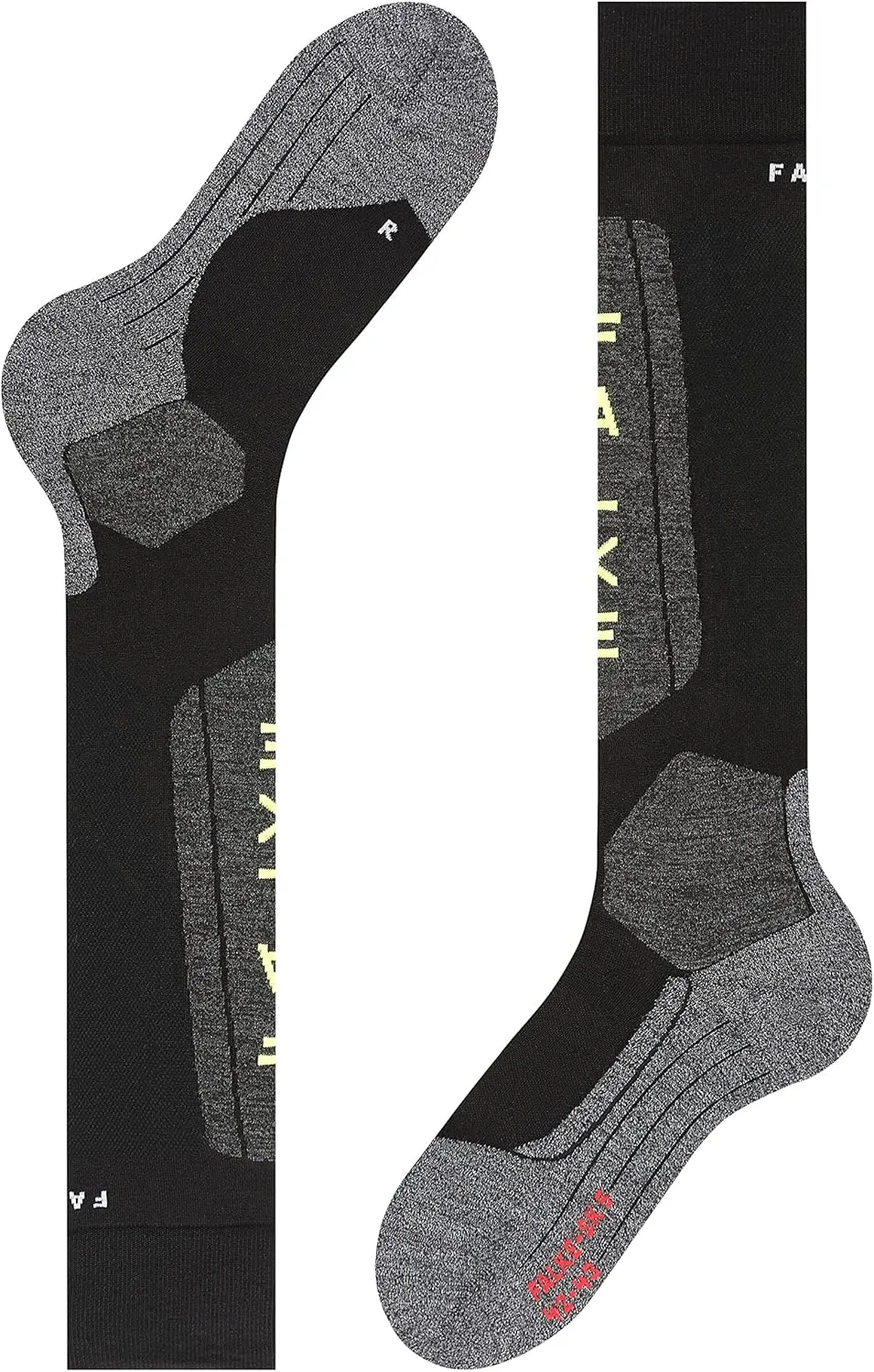 FALKE Men's SK5 Expert Ski Socks, Ultra Light, Breathable Silk, 1 Pair
