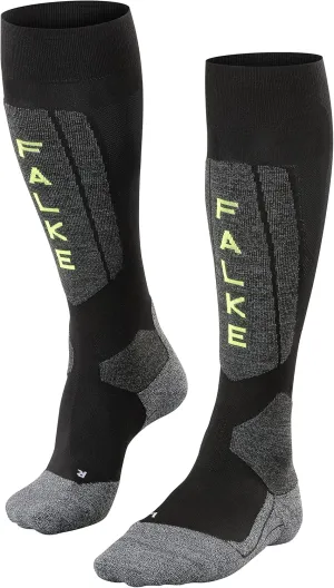 FALKE Men's SK5 Expert Ski Socks, Ultra Light, Breathable Silk, 1 Pair
