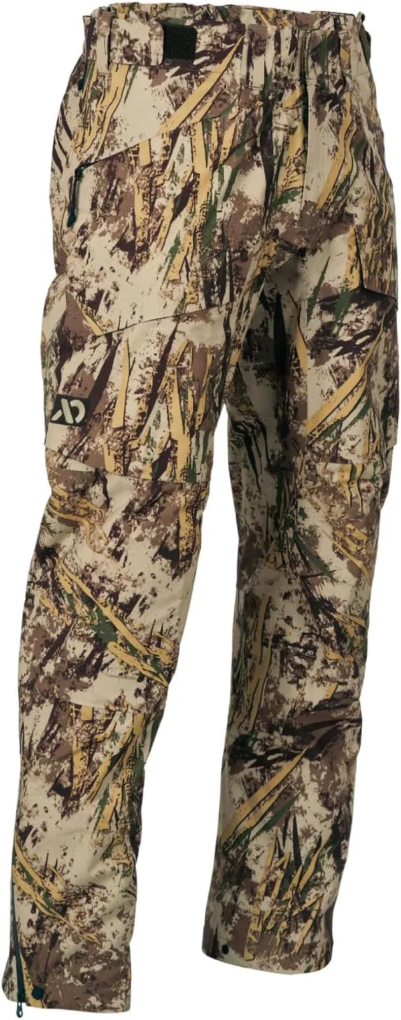 First Lite Men's Omen Stormshelter Pant - Waterproof Durable Camo Hunting Rain Pants