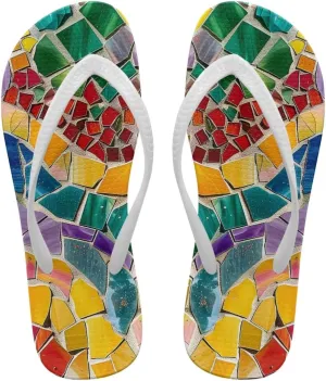 Flip Flop Shower Shoes Casual Slim T-Strap Slides Sandals Ladies Comfort Lightweight Soft Yoga Mat Thong Sandal Slip On Summer Slippers