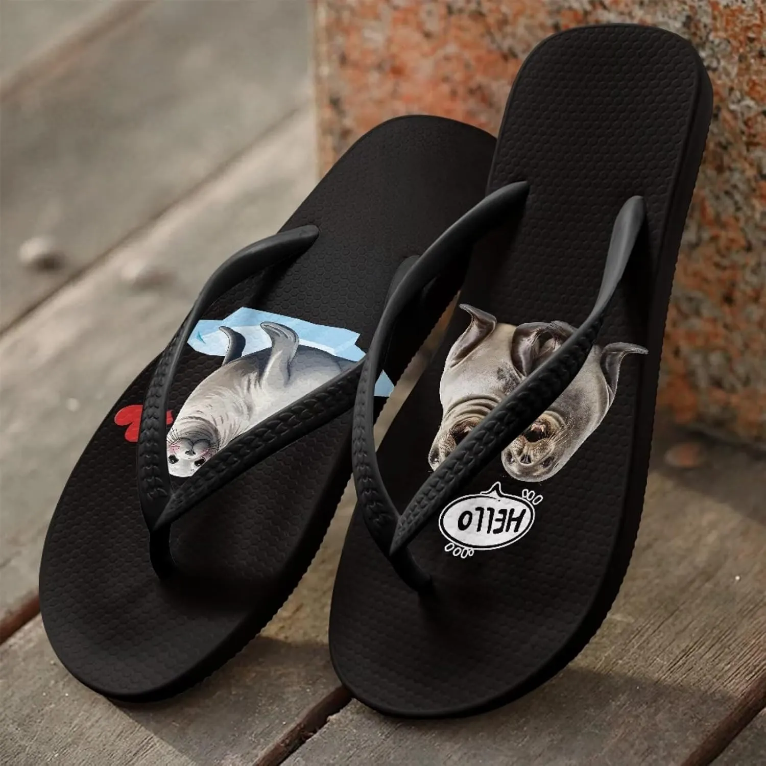 Flip Flops for Women Summer Soft Beach Slippers Lightweight Indoor and Outdoor Sandals