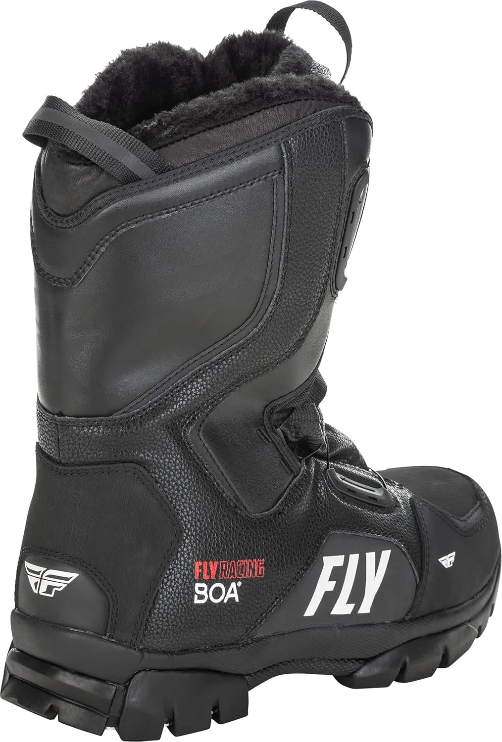 Fly Racing Marker BOA Snow Boot (Black, 8)