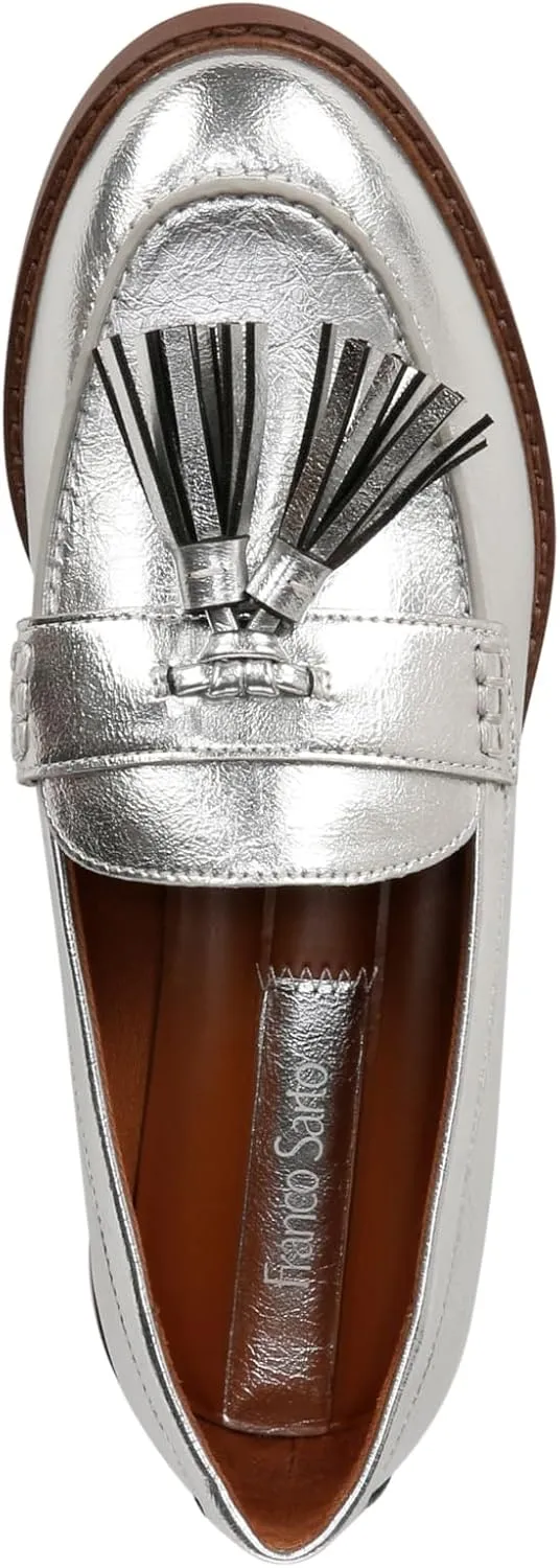 Franco Sarto womens Carolynn Low Slip on Tassel Loafers
