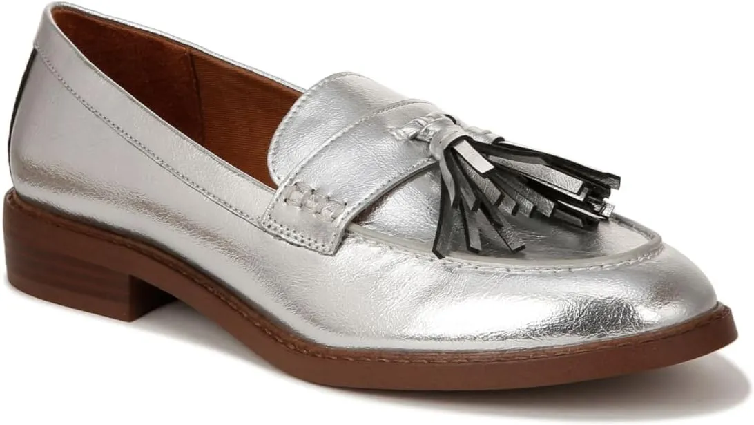 Franco Sarto womens Carolynn Low Slip on Tassel Loafers