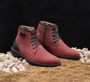 Frosted - Maroon