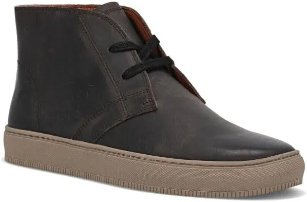 Frye Astor Midlace Chukka Boots for Men Crafted from Premium Italian Leather with Rubber Outsole, Classic Lace to Toe, Padded Tongue and Collar for Comfort