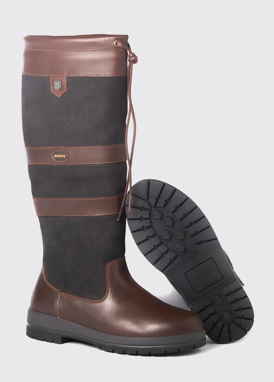 Galway SlimFit™ Country Boot - Black/Brown