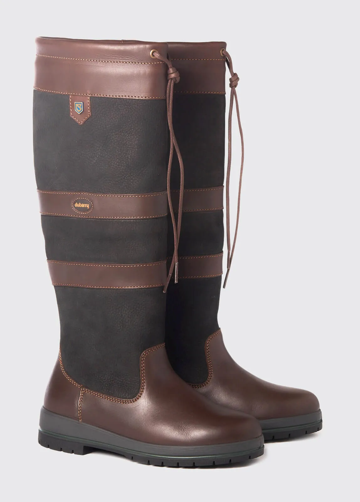 Galway SlimFit™ Country Boot - Black/Brown