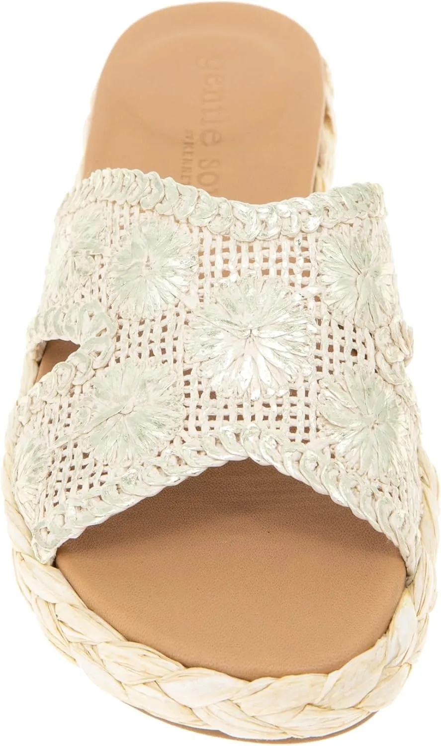 Gentle Souls by Kenneth Cole Women's Tristan Woven Slide Sandal